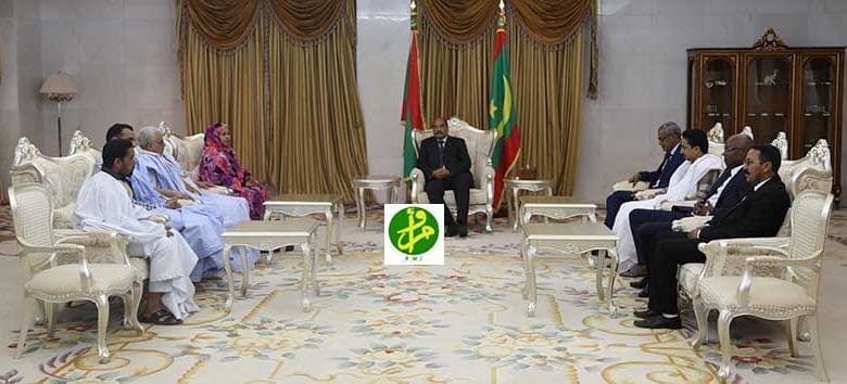 Mauritanie : des chefs de partis de la majorité reçus par le président Aziz