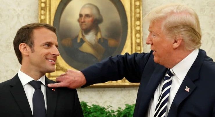 Les autorités françaises indignées par les propos du président américain à propos du port d’armes