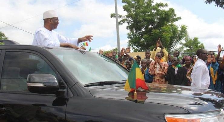 Mali : Un décès dans un accident du cortège du président IBK