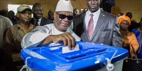 Après sa réélection le président malien ce jeudi en Mauritanie