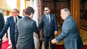 Le Roi Mohammed VI reçoit l’envoyé personnel du SG de l’ONU Antonio Guterres