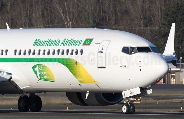 Mauritanie : le Boeing 737 MAX 8 immobilisé