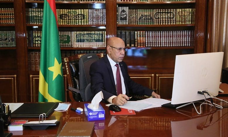 Le président Ghazouani préside un sommet extraordinaire du G5 Sahel à distance
