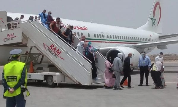 Rapatriement des marocains qui étaient bloqués en Mauritanie