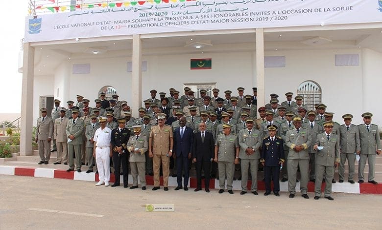 Mauritanie : sortie de la 13ème promotion des officiers d’état-major