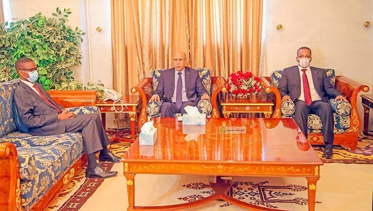Réunion tripartite entre le président de la république, le premier ministre et le président du patronat