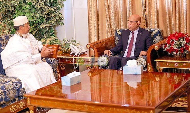 Le président Ghazouani évoque la situation au Mali avec le représentant spécial du secrétaire général des nations unies