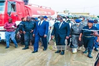Nouakchott les pieds dans l’eau dès les premières précipitations