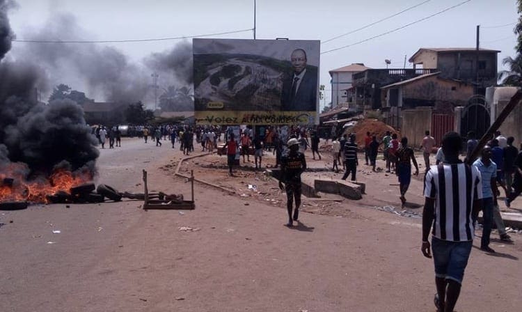 Violences dans un village guinéen : instauration d’un couvre-feu après la mort d’un manifestant
