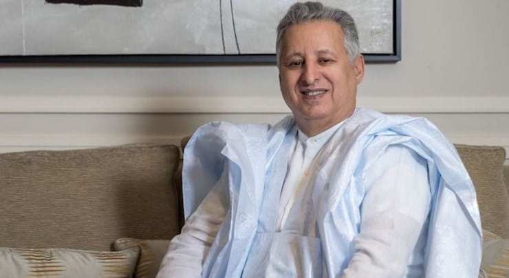 L’homme d’affaires mauritanien Bouamatou : « mon soutien au président Ghazouani est entier et constant »