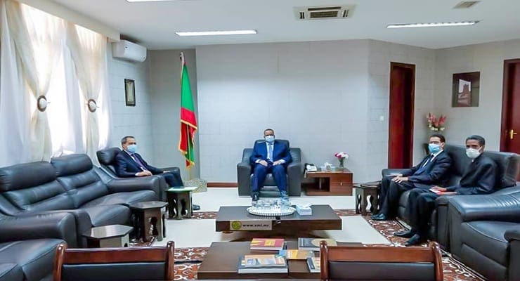 L’ambassadeur du Maroc reçu par le ministre des affaires étrangères