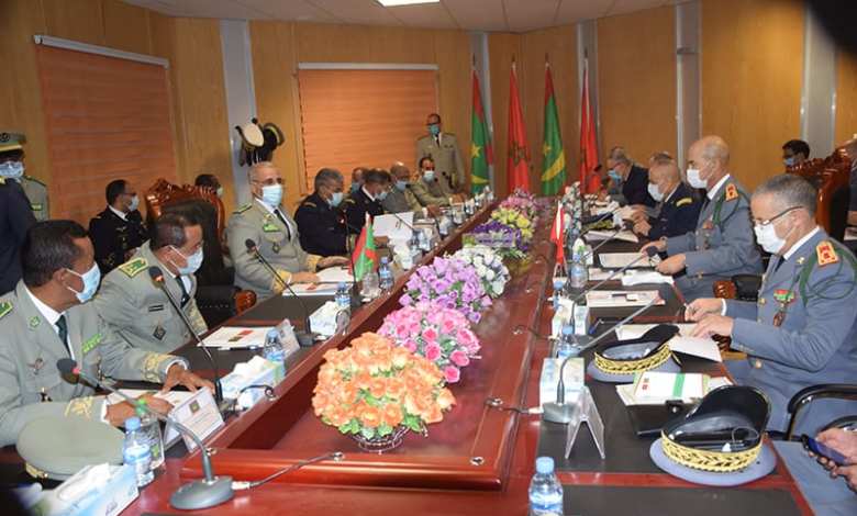 Deuxième réunion de la commission militaire mixte mauritano-marocaine