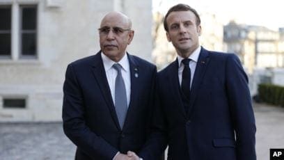 Les présidents Ghazouani et Macron évoquent la situation sécuritaire au Sahel