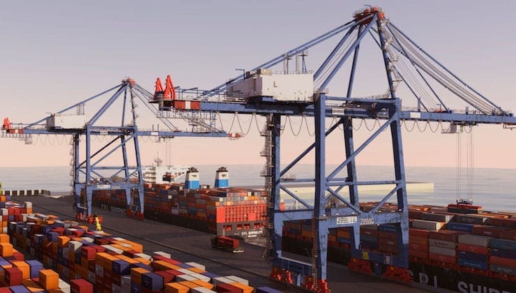 Accord entre la direction du port et les dockers pour un service continue