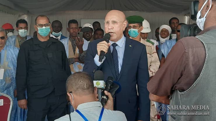 Le président Ghazouani appelle les orpailleurs au respect strict des mesures de sécurité
