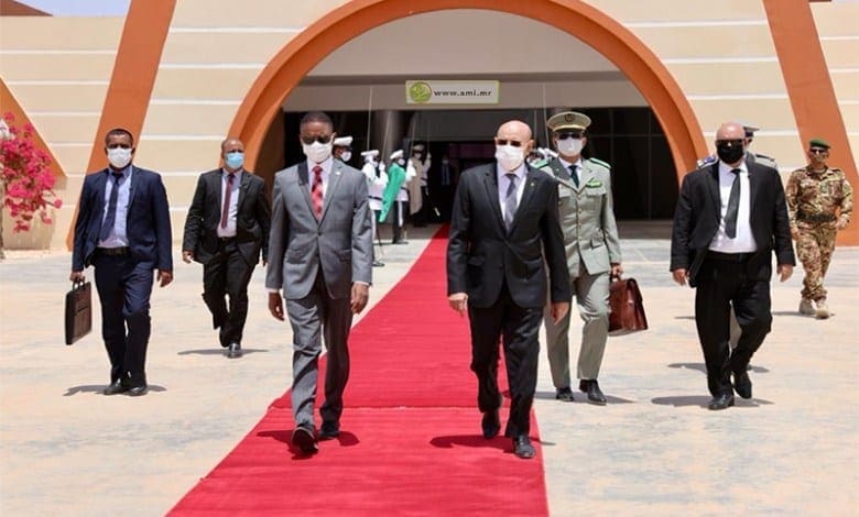 Le président Ghazouani au Congo pour assister à l’investiture du président Nguesso