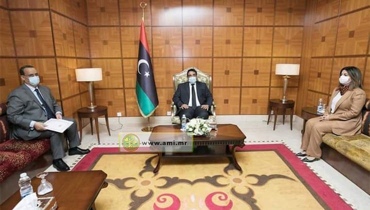 Emissaire du président Ghazouani au président du conseil présidentiel libyen