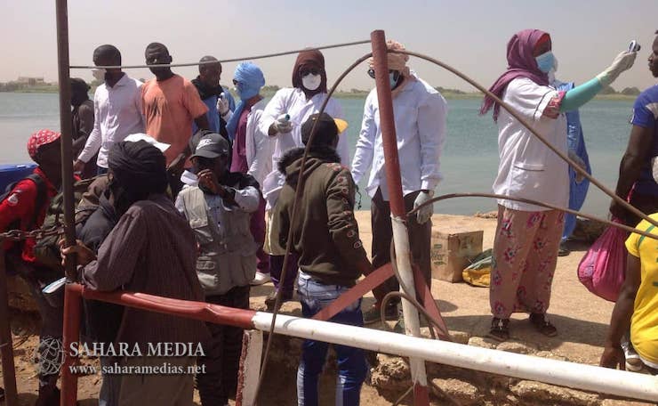 Le test du covid obligatoire pour les voyageurs entre la Mauritanie et le Sénégal