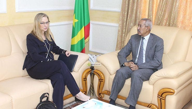 L’ambassadrice américaine a rencontré certains membres du gouvernement mauritanien