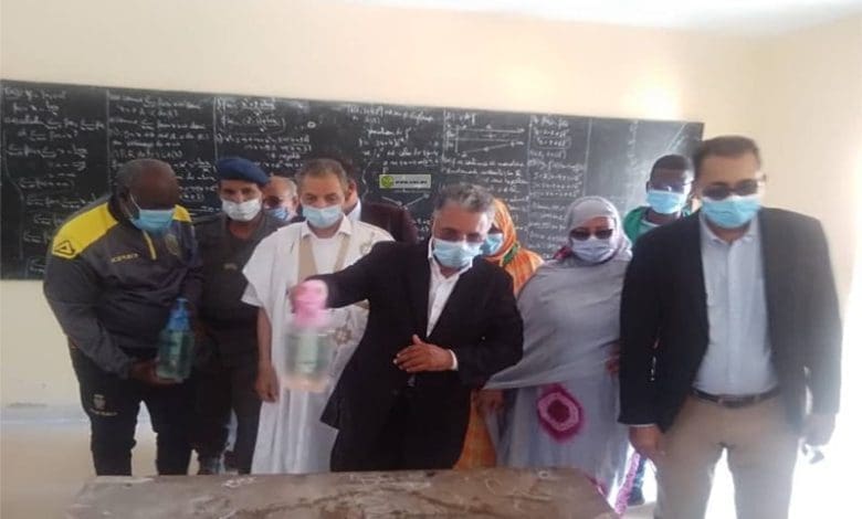 Nouadhibou : campagne pour désinfecter les établissements d’enseignement avant le baccalauréat
