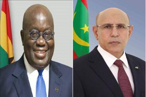 Sanctions de la CEDEAO contre le Mali : le président en exercice de l’organisation s’entretient avec la président Ghazouani