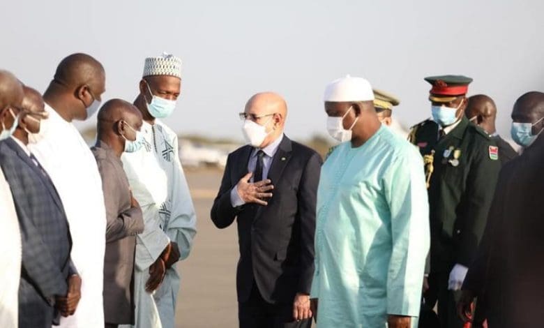 Le président Ghazouani à Banjul pour assister à l’investiture du président Barrow