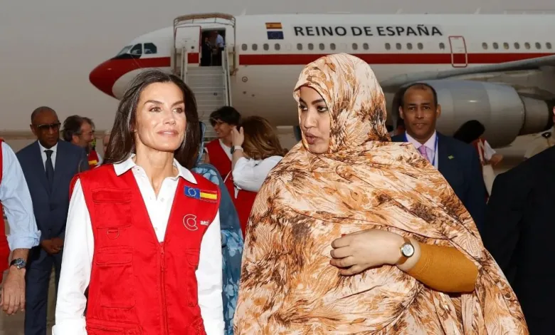 La Reine d’Espagne en visite en Mauritanie