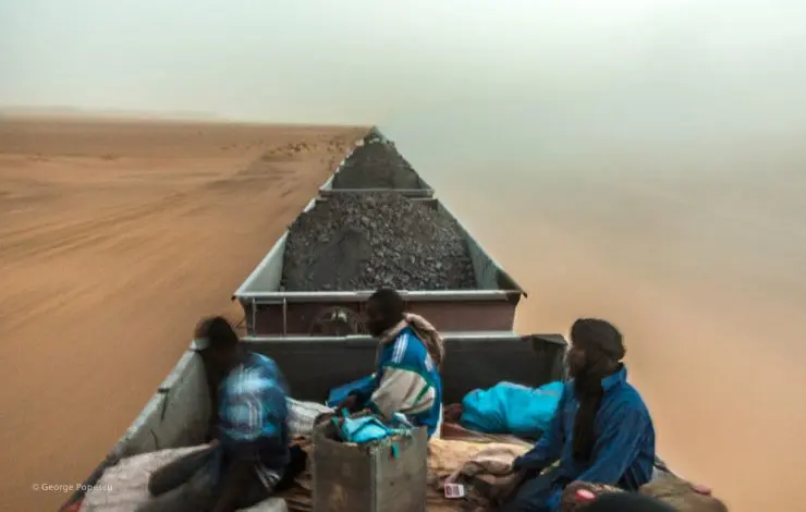 A cause des pluies : le mouvement des trains minéraliers mauritaniens momentanément suspendu