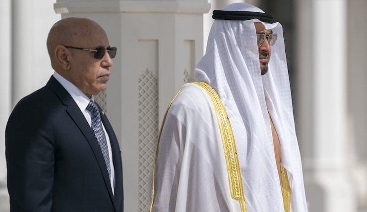 Le président Ghazouani à propos du premier discours du président des EAU, Mohamed Ibn Zayed depuis son élection