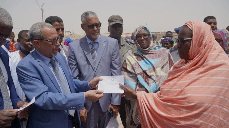 Nouakchott distribution de vivres à 2585 familles