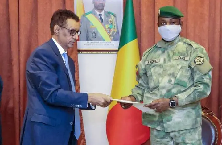 Le ministre du pétrole au Mali porteur d’un message du président Ghazouani