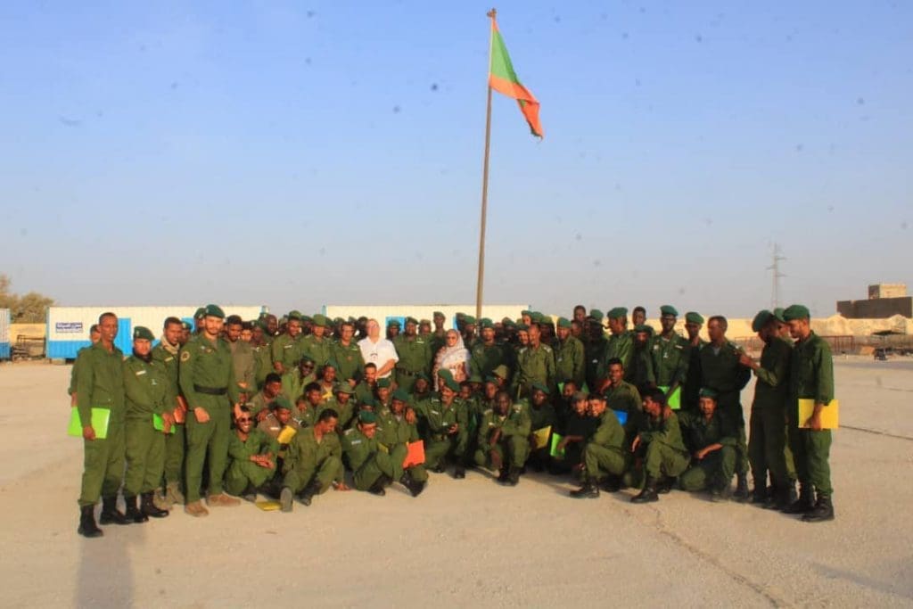 Un contingent de la gendarmerie mauritanienne à l’école du DIH avant d’être déployé en Centrafrique
