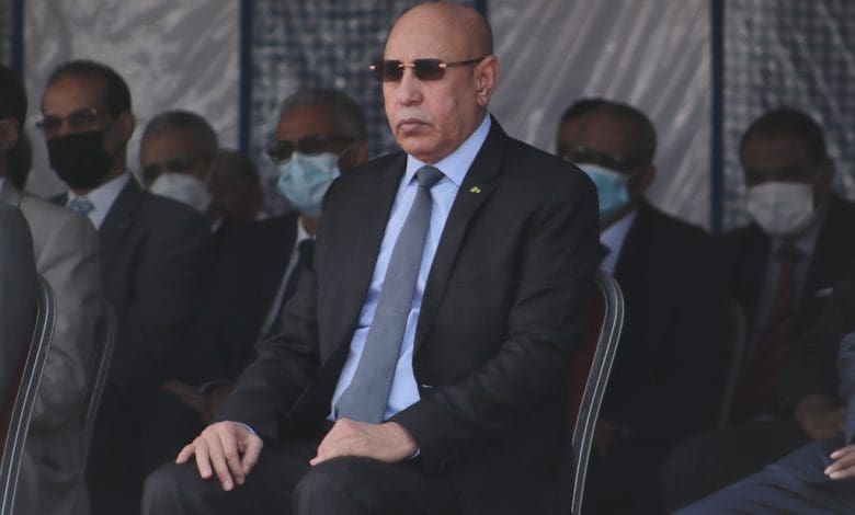 Le président Ghazouani a posé la première pierre pour la construction de nouveaux locaux pour l’ENA