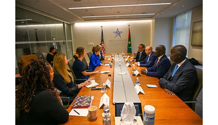 Première forme de collaboration entre la Mauritanie et l’institution américaine « défi du millénaire »