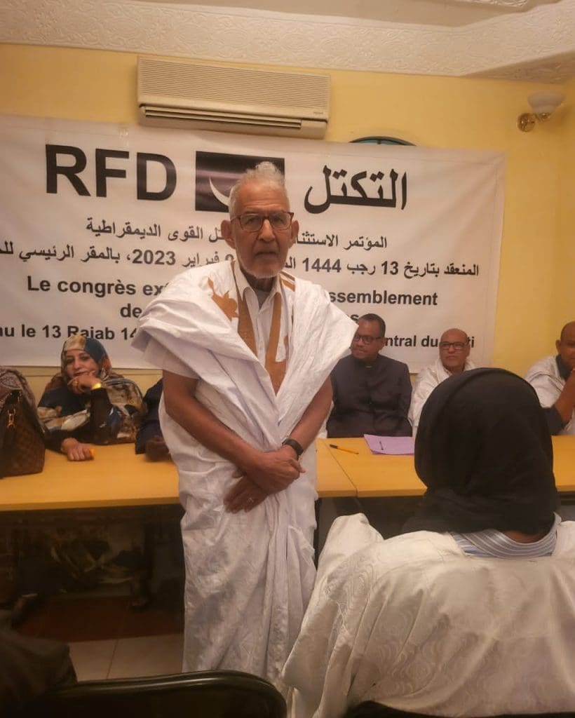 Le RFD annonce sa participation aux prochaines élections