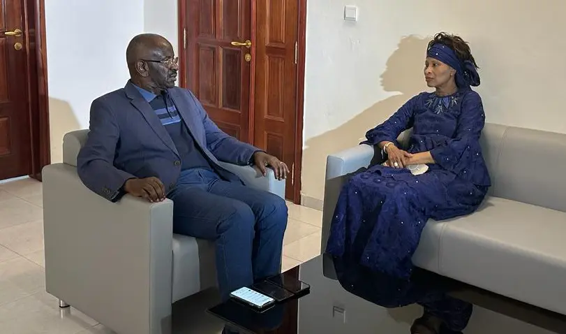 Entretiens mauritano-sénégalais suivis d’une visite sur le chantier du pont de Rosso
