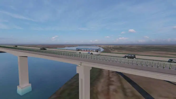 Les travaux du pont de Rosso réalisés à plus de 25%