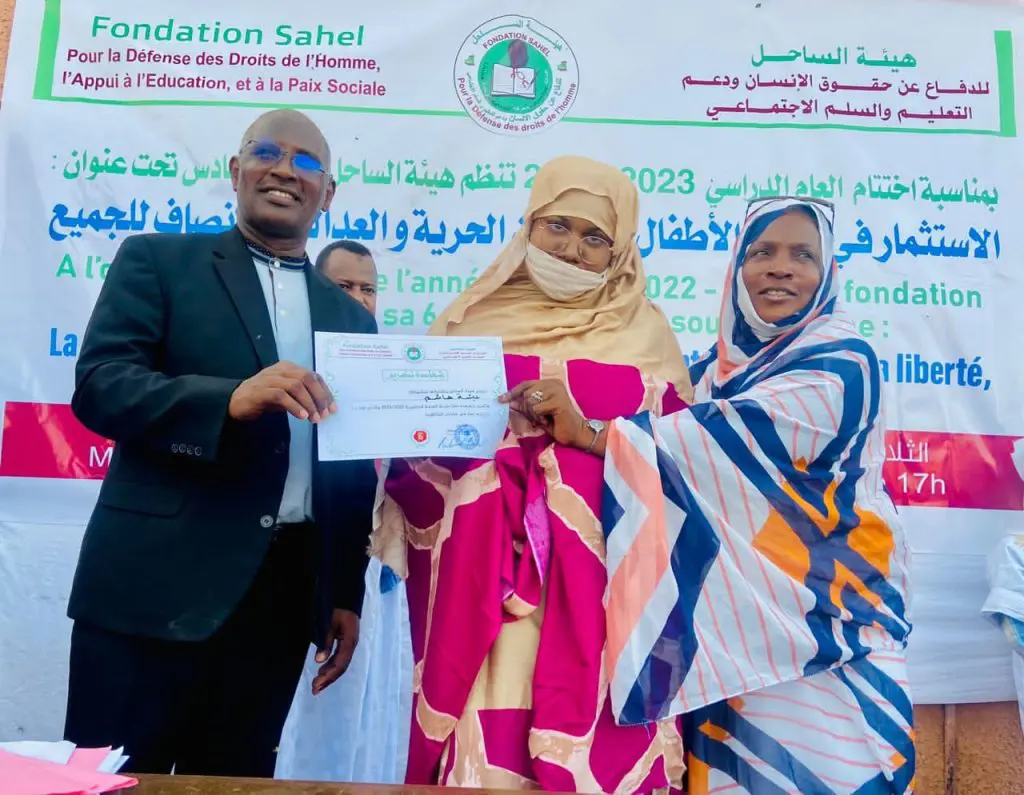 Les lauréats des concours nationaux primés par la fondation du Sahel
