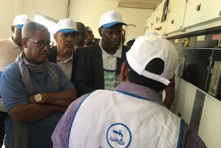 Le nouveau directeur de la SNDE en visite sur le site de l’Aftout Sahli