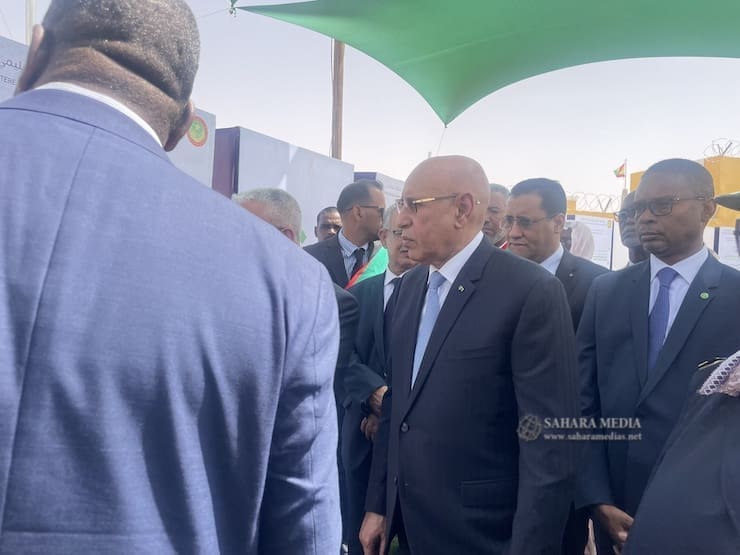 Des peintures, des expositions et une invention : les tableaux présentés au président Ghazouani à l’ouverture de l’année scolaire