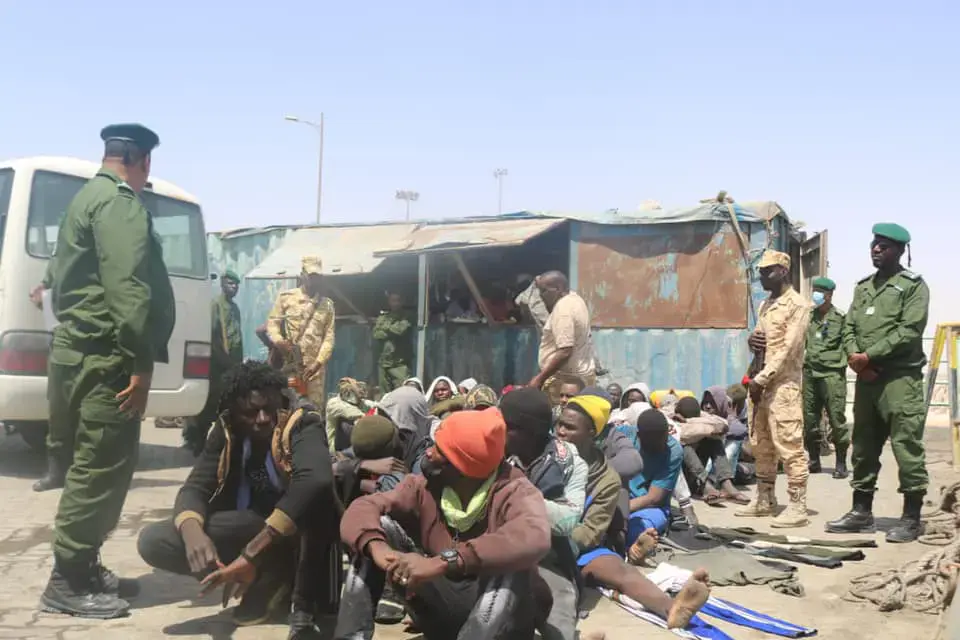 Mauritanie : 150 migrants illégaux interceptés en face des côtes de la ville de Nouadhibou