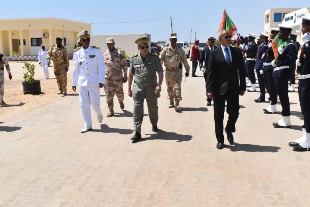 Le ministre de la défense et le chef d’état-major général des armées en visite au Tiris Zemour