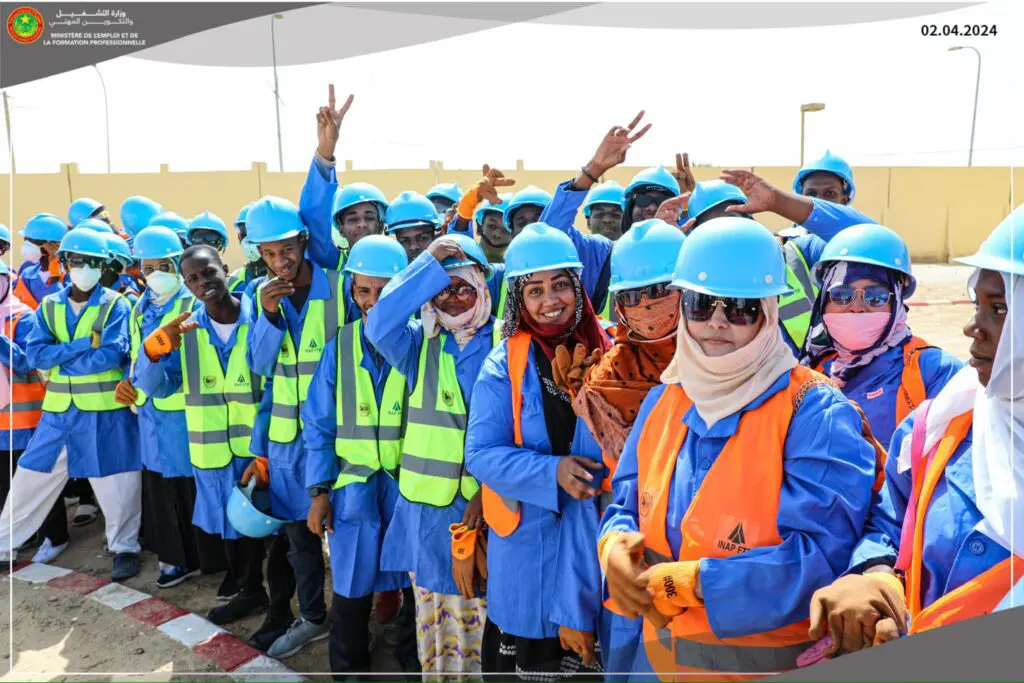 Lancement d’un programme de formation pour 2000 jeunes mauritaniens