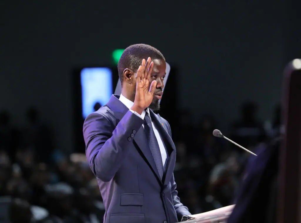 Le président sénégalais élu a prêté serment ce mardi