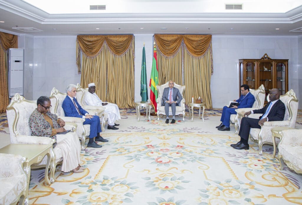 Les sujets évoqués par le président Ghazouani avec le président de la commission de l’union africaine