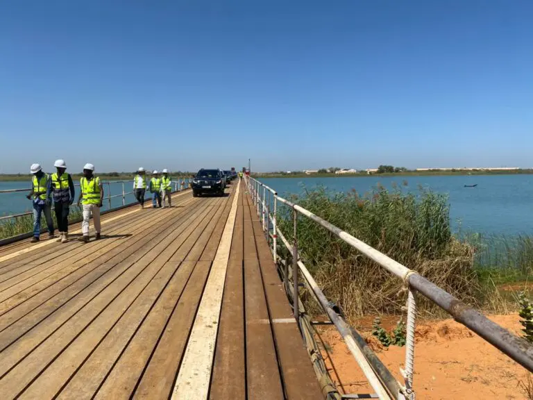 Le wali du Trarza n’est pas satisfait de l’avancement des travaux au niveau du pont de Rosso