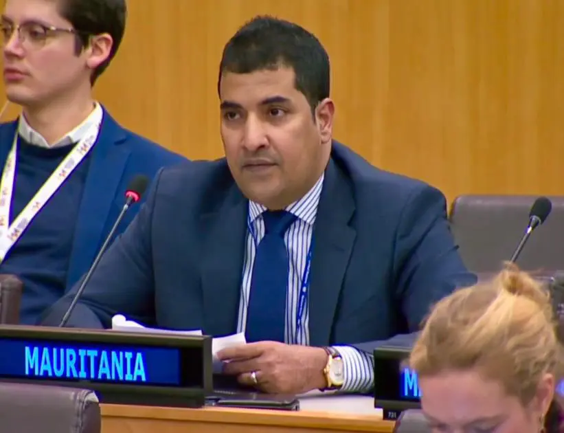 Un diplomate mauritanien membre d’une importante commission de l’assemblée générale des Nations Unies