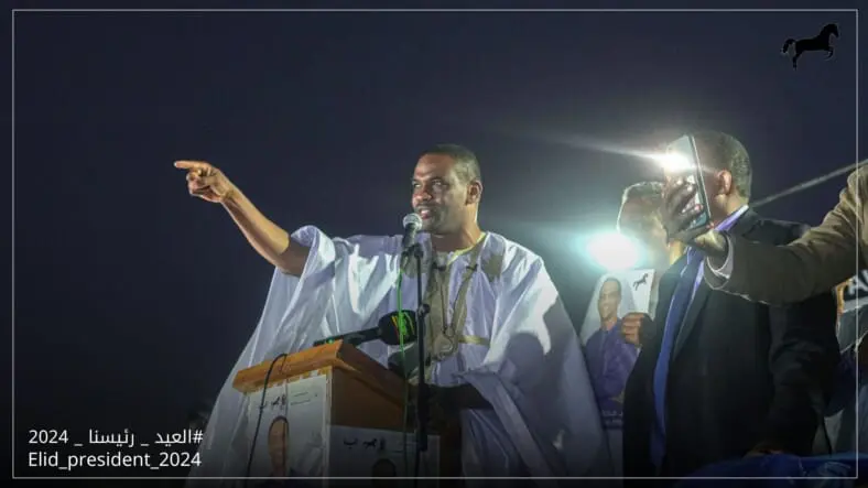 Le candidat El Id Mohameden : « nous serons en première ligne si jamais la sécurité du pays était menacée »