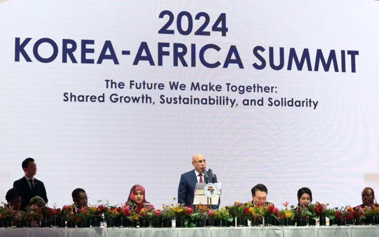 Le président Ghazouani devant le sommet de Séoul : « ce dont a besoin l’Afrique est un partenariat efficace »