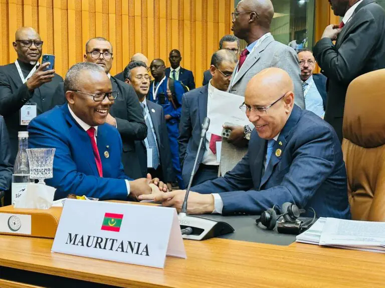 Le Président Bissau Guinéen le premier chef d’état à féliciter Ghazouani pour sa réélection